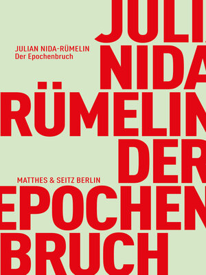 cover image of Der Epochenbruch